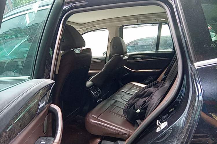 Used BMW X3 2021 xDrive30i Luxury Model with M Sport Package Left Rear Seat