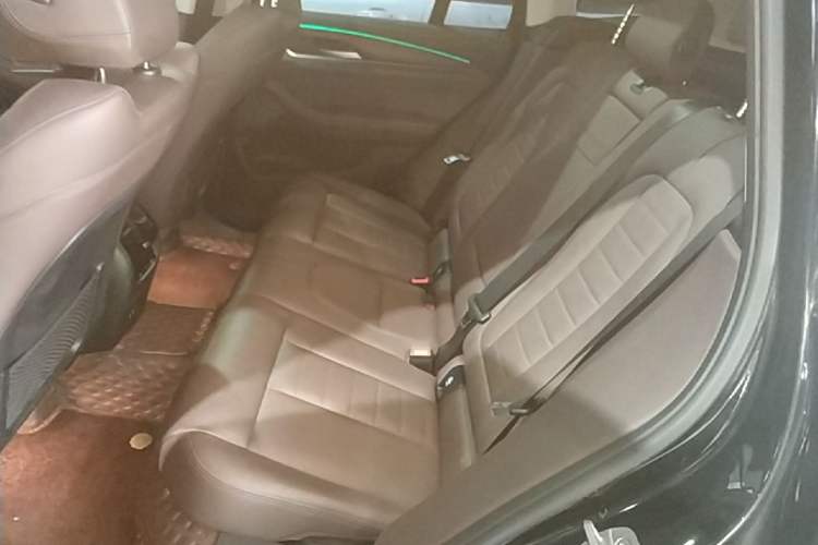 Used BMW X3 2021 xDrive30i Luxury Model with M Sport Package Left Rear Seat
