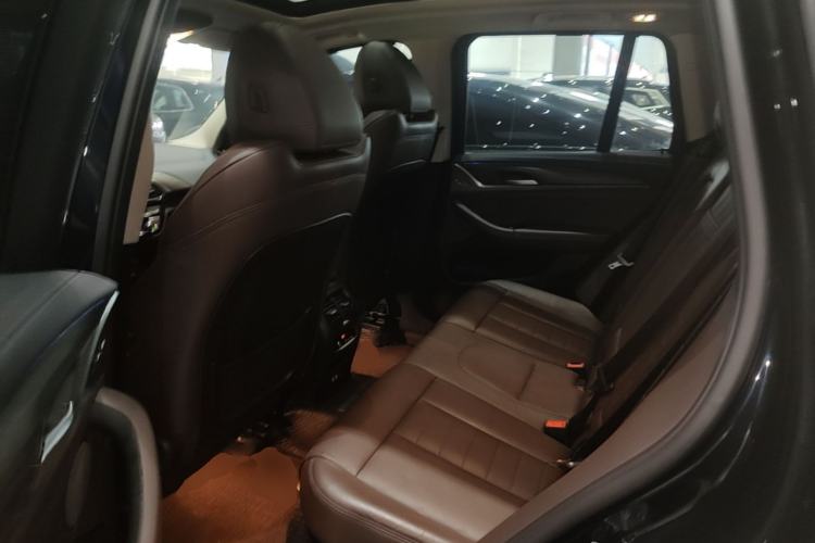Used BMW X3 2021 xDrive30i Luxury Model with M Sport Package Left Rear Seat