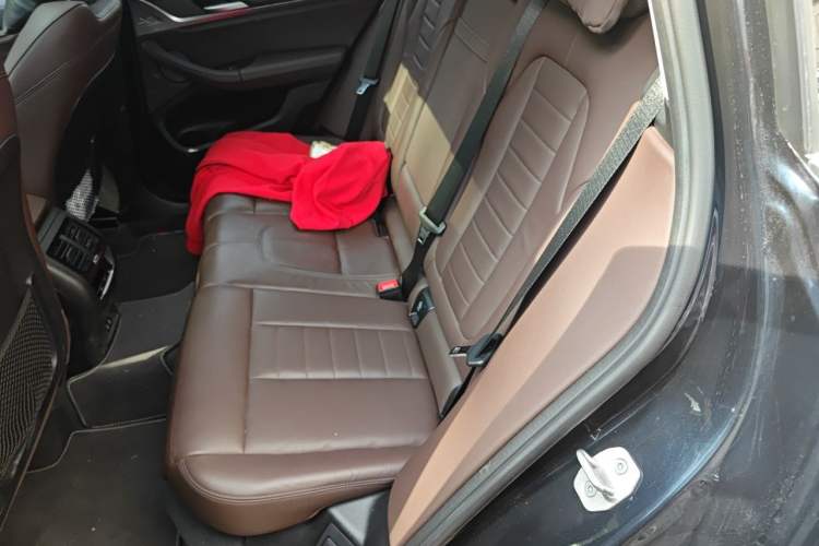 Used BMW X3 2021 xDrive30i Luxury Model with M Sport Package Left Rear Seat
