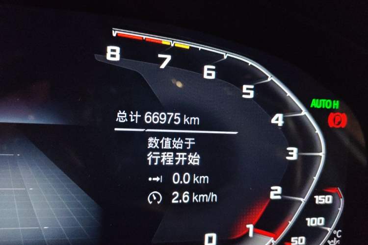 Used BMW X3 2021 xDrive28i M Sport Package Odometer Close Up
