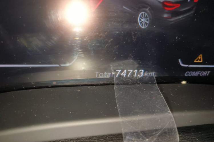 Used BMW X3 2021 Facelift xDrive28i Luxury Package Odometer Close Up