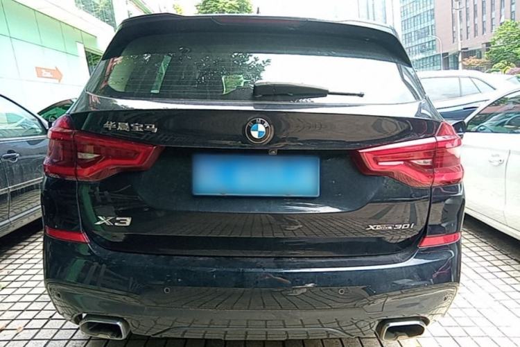Used BMW X3 2021 xDrive30i Luxury Model with M Sport Package Rear