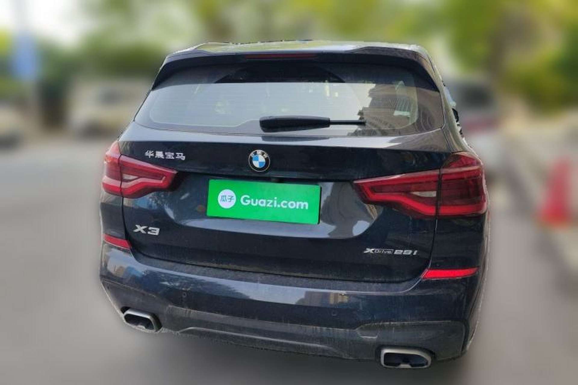 Used BMW X3 2021 Facelift xDrive28i M Sport Package Rear