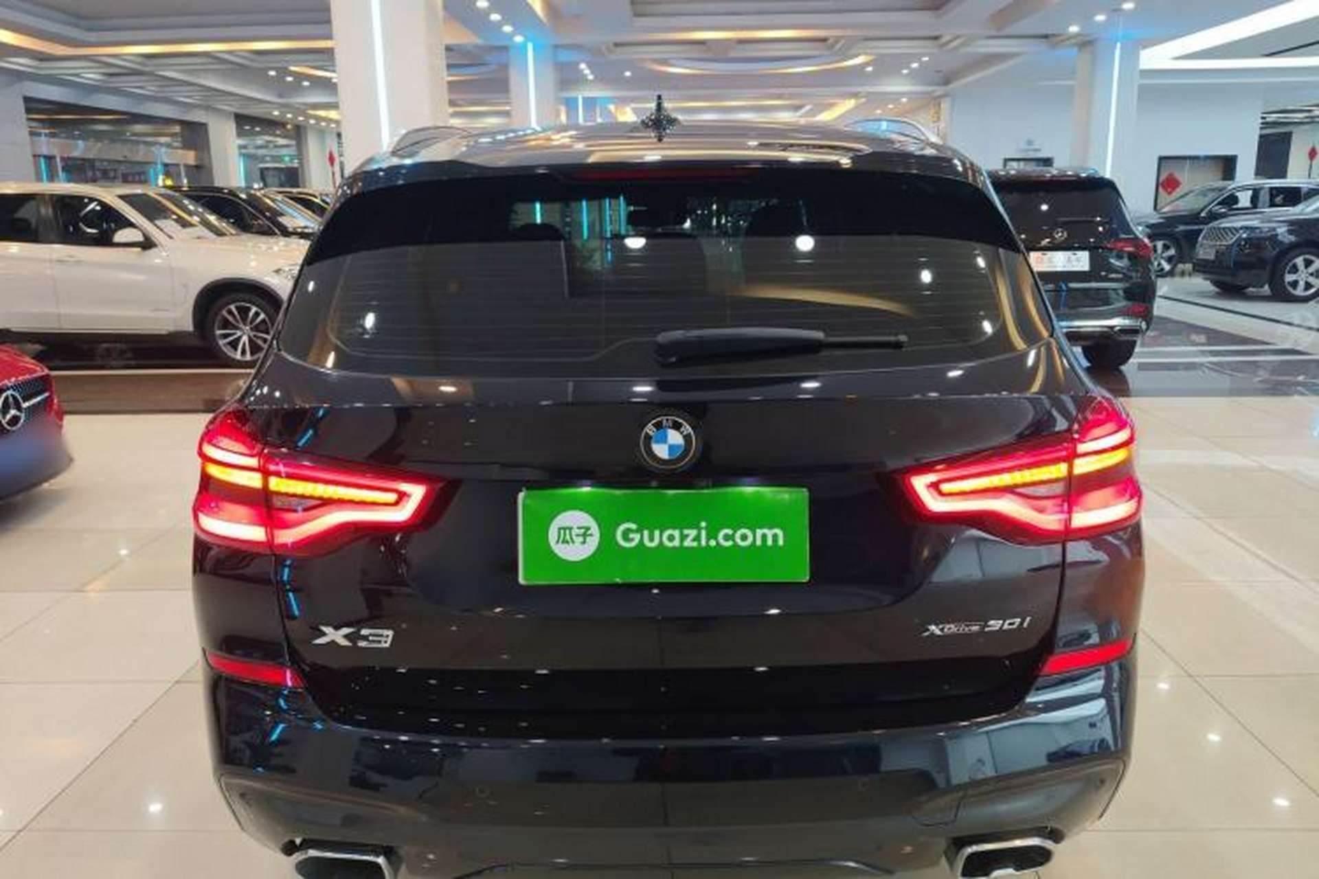 Used BMW X3 2021 xDrive30i Luxury Model with M Sport Package Rear