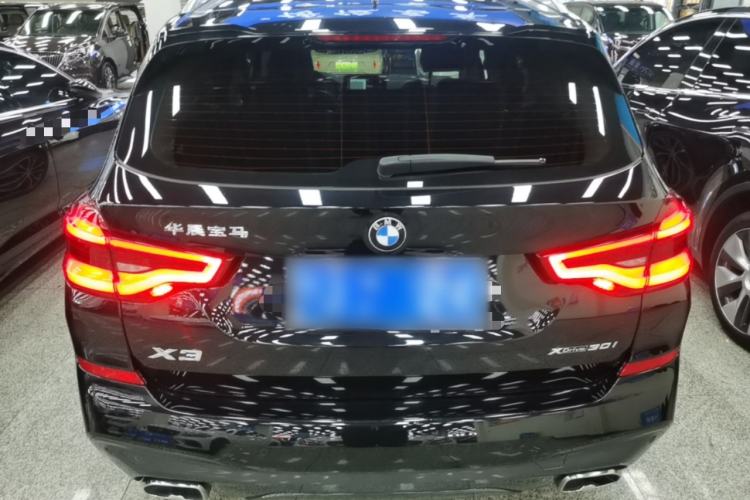 Used BMW X3 2021 xDrive30i Luxury Model with M Sport Package Rear
