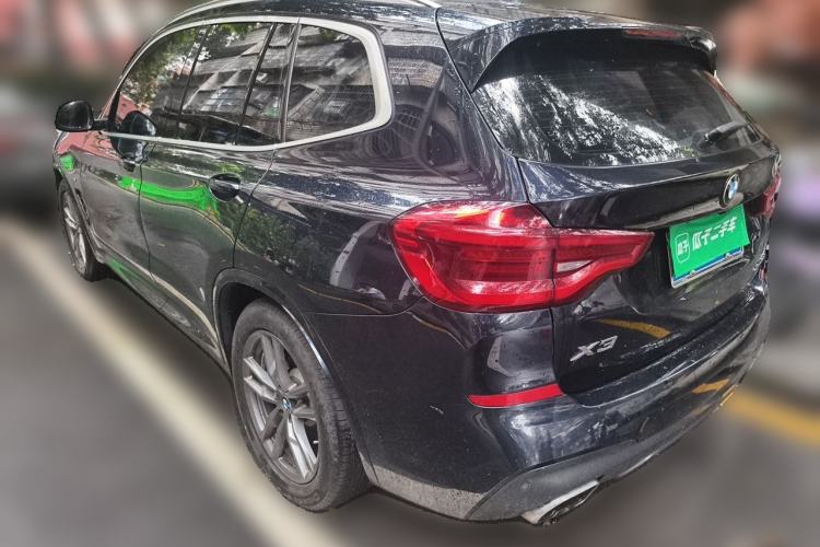 Used BMW X3 2021 xDrive25i M Sport Package Rear Left 45 Deg