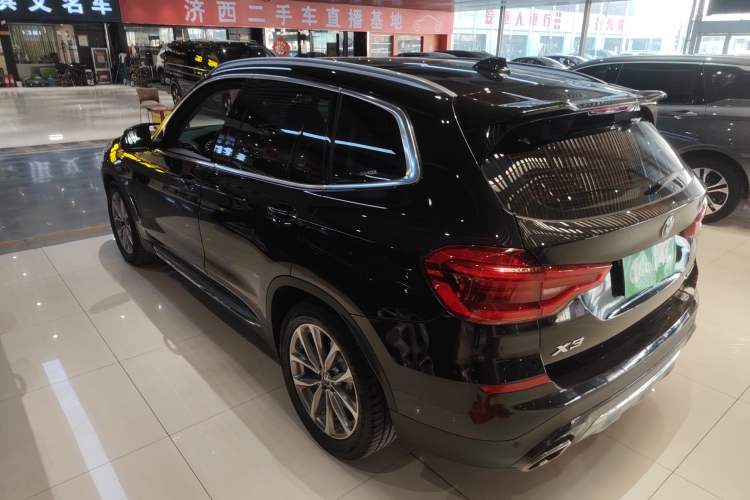 Used BMW X3 2021 xDrive25i Luxury Package Rear Left 45 Deg
