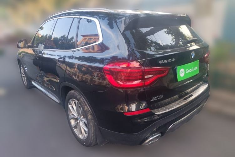 Used BMW X3 2021 xDrive25i Luxury Package Rear Left 45 Deg
