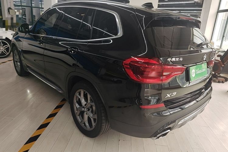 Used BMW X3 2021 xDrive28i Luxury Package Rear Left 45 Deg