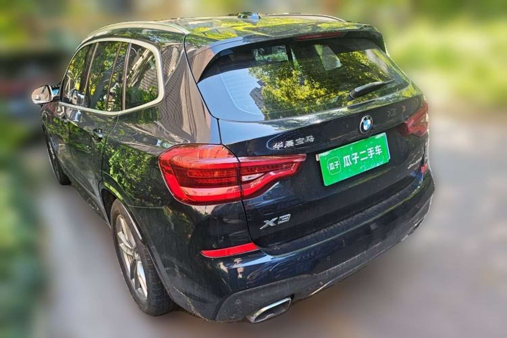 Used BMW X3 2021 Facelift xDrive28i M Sport Package Rear Left 45 Deg