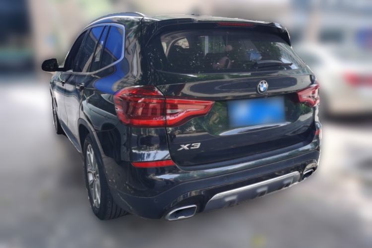 Used BMW X3 2021 xDrive25i Luxury Package Rear Left 45 Deg