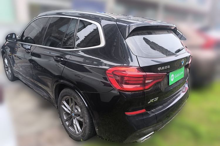 Used BMW X3 2021 xDrive25i M Sport Package Rear Left 45 Deg