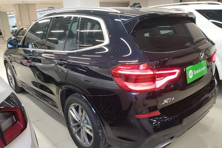 Used BMW X3 2021 xDrive25i M Sport Package Rear Left 45 Deg