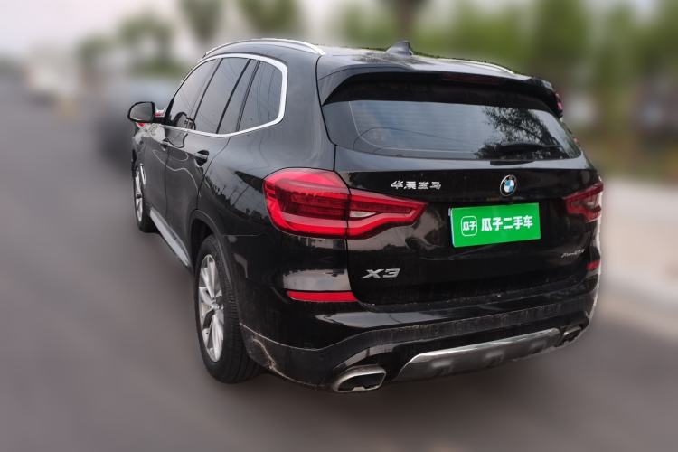 Used BMW X3 2021 xDrive25i Luxury Package Rear Left 45 Deg