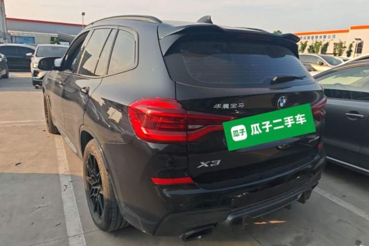Used BMW X3 2021 xDrive25i M Sport Package Rear Left 45 Deg