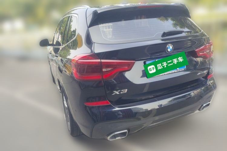 Used BMW X3 2021 xDrive28i M Sport Package Rear Left 45 Deg