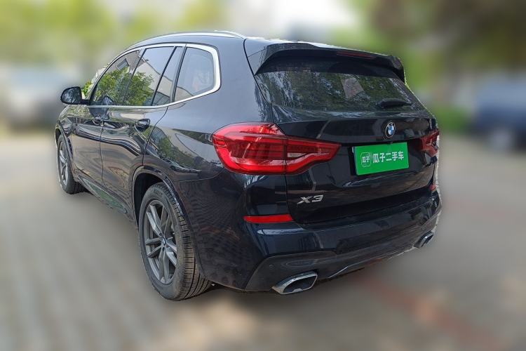Used BMW X3 2021 xDrive25i M Sport Package Rear Left 45 Deg