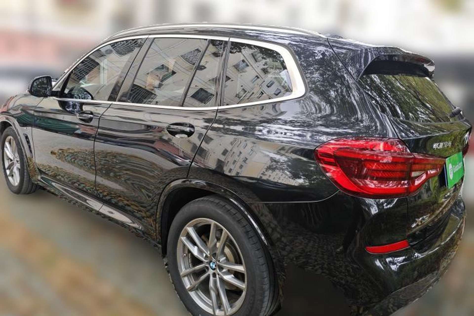 Used BMW X3 2021 xDrive25i M Sport Package Rear Left 45 Deg