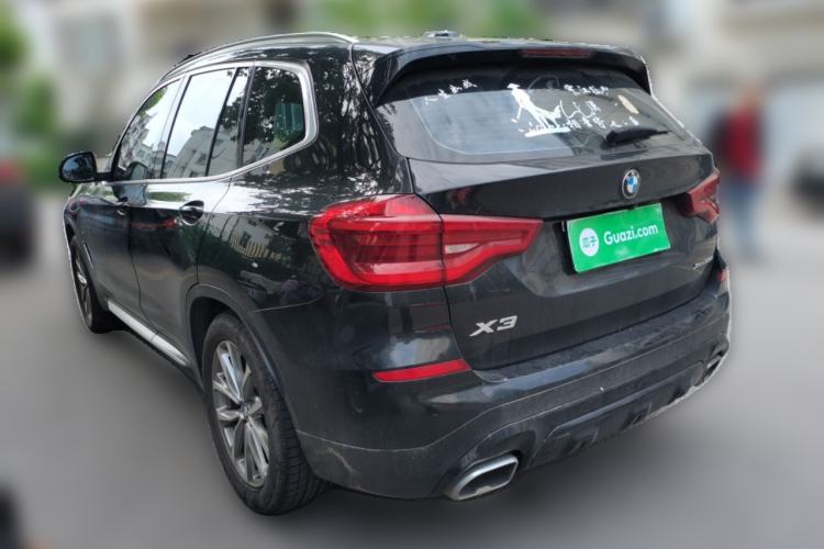 Used BMW X3 2021 xDrive25i Luxury Package Rear Left 45 Deg