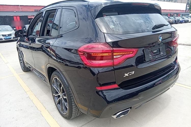 Used BMW X3 2021 xDrive30i Luxury Model with M Sport Package Rear Left 45 Deg