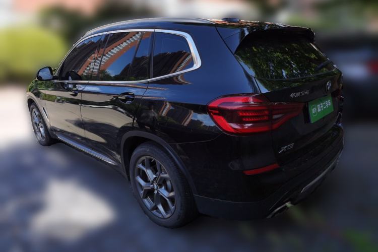 Used BMW X3 2021 xDrive28i Luxury Package Rear Left 45 Deg
