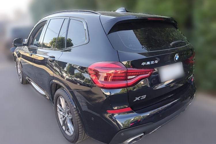 Used BMW X3 2021 xDrive28i M Sport Package Rear Left 45 Deg
