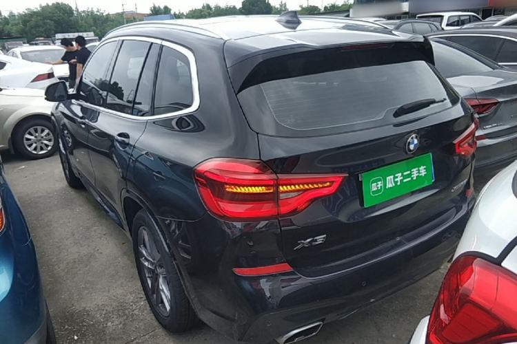 Used BMW X3 2021 Restyled xDrive25i M Sport Package Rear Left 45 Deg