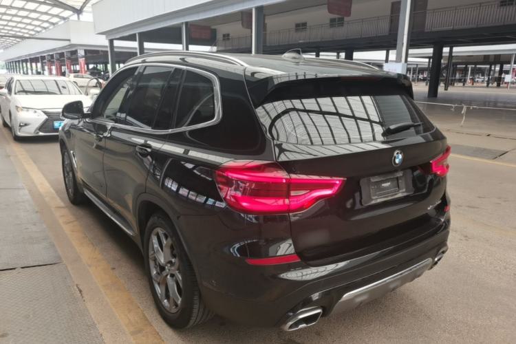 Used BMW X3 2021 xDrive28i Luxury Package Rear Left 45 Deg