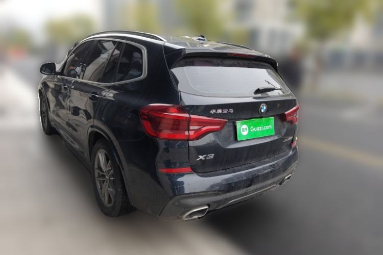 Used BMW X3 2021 xDrive25i M Sport Package Rear Left 45 Deg