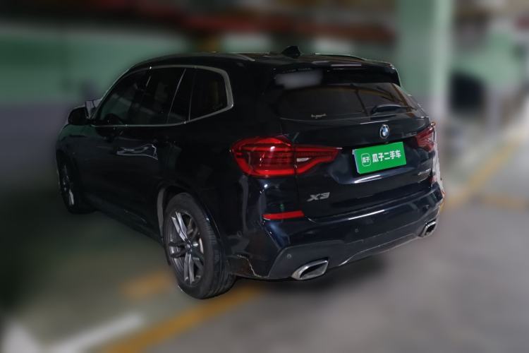 Used BMW X3 2021 xDrive28i M Sport Package Rear Left 45 Deg