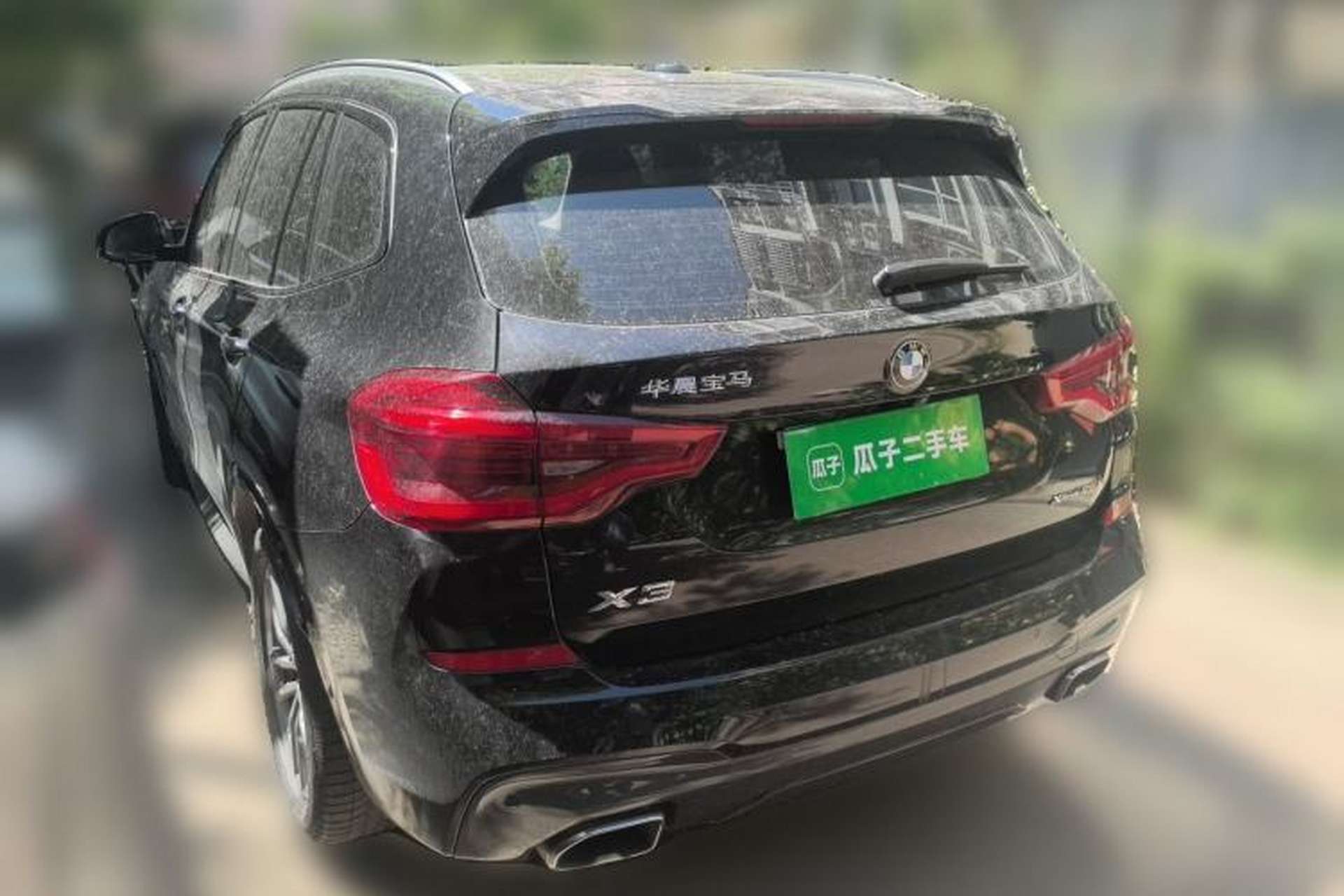 Used BMW X3 2021 xDrive25i M Sport Package Rear Left 45 Deg
