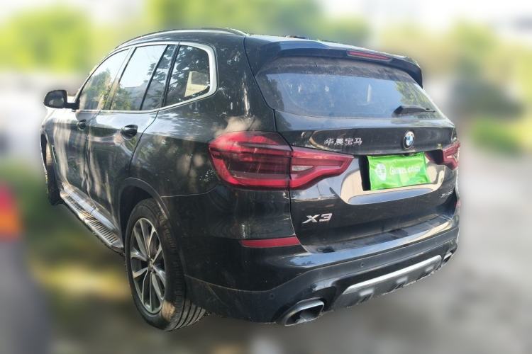 Used BMW X3 2021 xDrive25i Luxury Package Rear Left 45 Deg