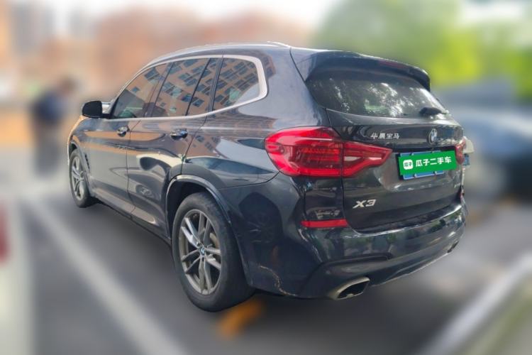 Used BMW X3 2021 xDrive28i Luxury Package Rear Left 45 Deg