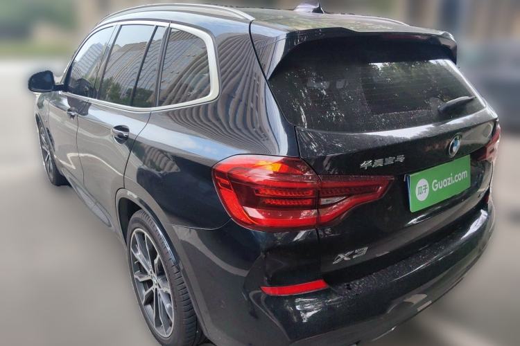 Used BMW X3 2021 xDrive30i Luxury Model with M Sport Package Rear Left 45 Deg