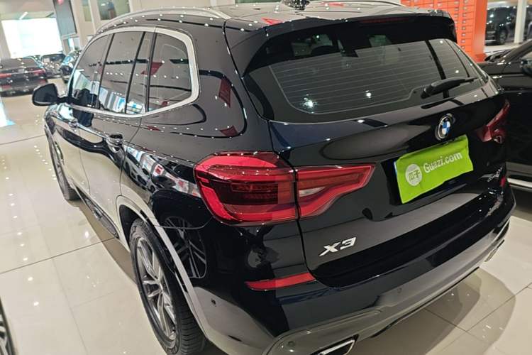 Used BMW X3 2021 xDrive28i M Sport Package Rear Left 45 Deg