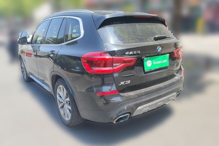 Used BMW X3 2021 xDrive25i Luxury Package Rear Left 45 Deg