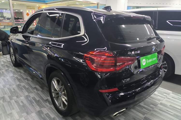 Used BMW X3 2021 xDrive25i M Sport Package Rear Left 45 Deg
