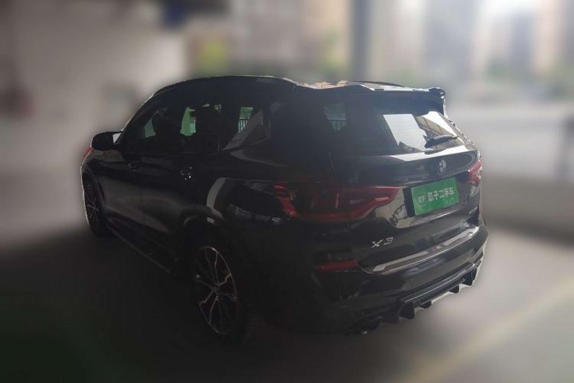 Used BMW X3 2021 xDrive30i Luxury Model with M Sport Package Rear Left 45 Deg