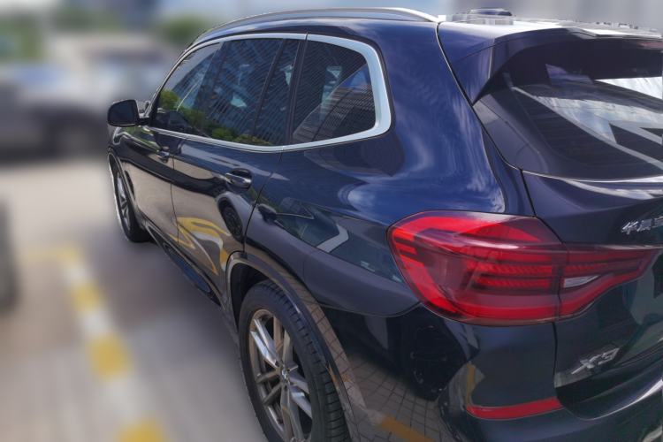 Used BMW X3 2021 Restyled xDrive25i M Sport Package Rear Left 45 Deg