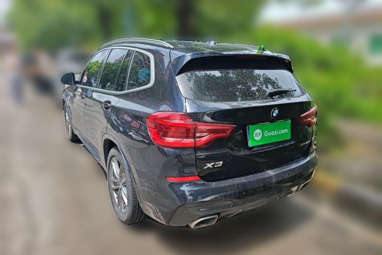 Used BMW X3 2021 xDrive25i M Sport Package Rear Left 45 Deg