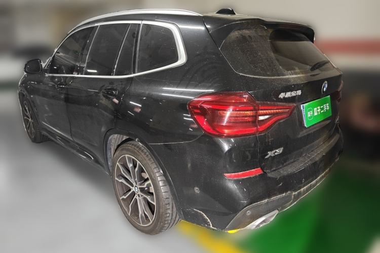 Used BMW X3 2021 xDrive30i Luxury Model with M Sport Package Rear Left 45 Deg