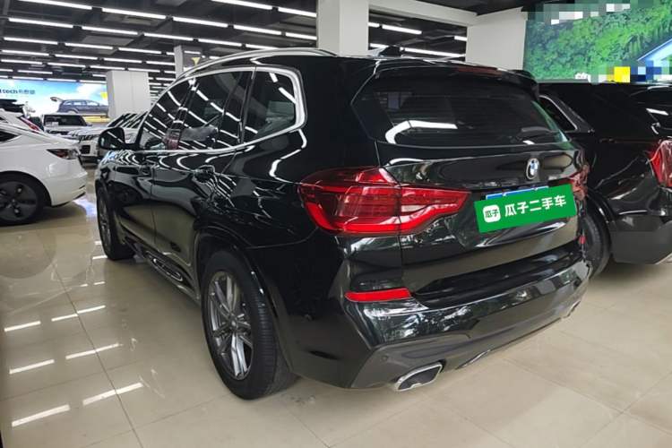 Used BMW X3 2021 xDrive28i M Sport Package Rear Left 45 Deg