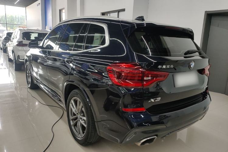 Used BMW X3 2021 xDrive25i M Sport Package Rear Left 45 Deg