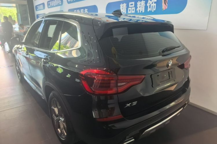 Used BMW X3 2021 xDrive28i Luxury Package Rear Left 45 Deg