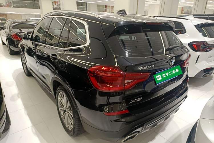 Used BMW X3 2021 Facelift xDrive25i Luxury Package Rear Left 45 Deg