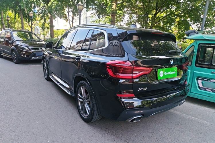 Used BMW X3 2021 xDrive25i Luxury Package Rear Left 45 Deg