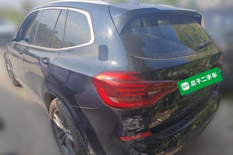 Used BMW X3 2021 xDrive25i M Sport Package Rear Left 45 Deg