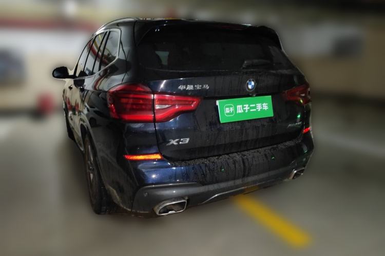 Used BMW X3 2021 xDrive28i M Sport Package Rear Left 45 Deg