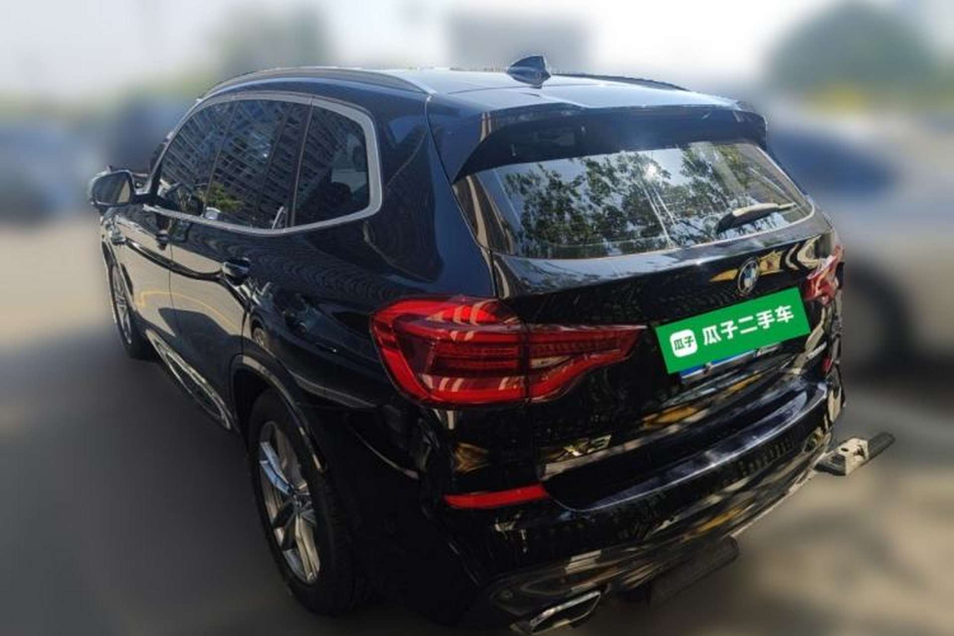 Used BMW X3 2021 xDrive28i M Sport Package Rear Left 45 Deg